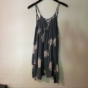 Roxy floral coverup dress
